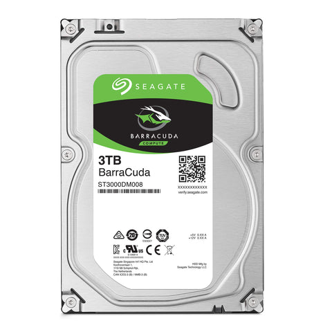 Seagate BarraCuda Desktop HDD 3,5" 3TB
