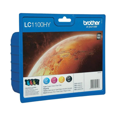 Brother LC1100HY Bläckpatron 4-pack