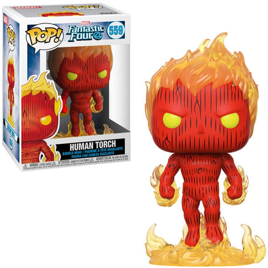 Marvel Fantastic Four Human Torch Funko POP!