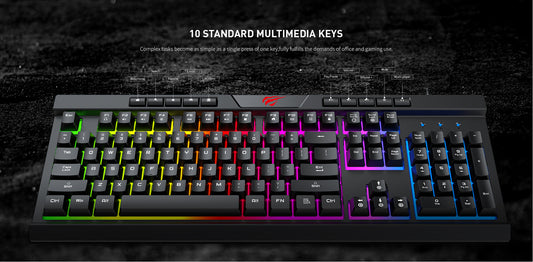 Havit Gamenote Multi-function backlit gaming keyboard