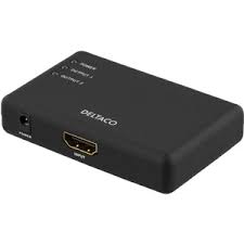 Deltaco 2-ports HDMI-splitter