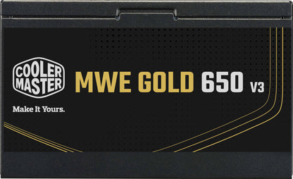 Cooler Master MWE Gold V3 NM 650W nätaggregat (svart)