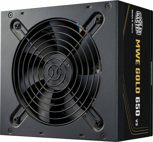 Cooler Master MWE Gold V3 NM 650W nätaggregat (svart)
