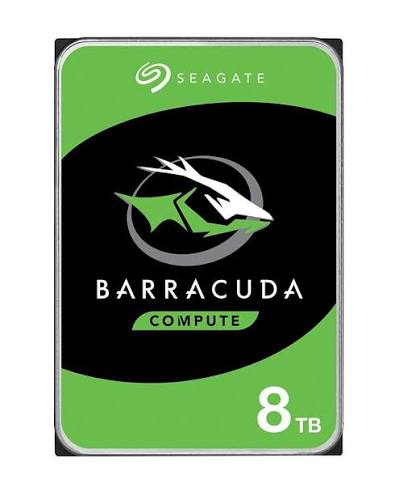Seagate BarraCuda 3.5" intern hårddisk (8 TB)