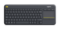 Logitech Wireless Touch Keyboard k400