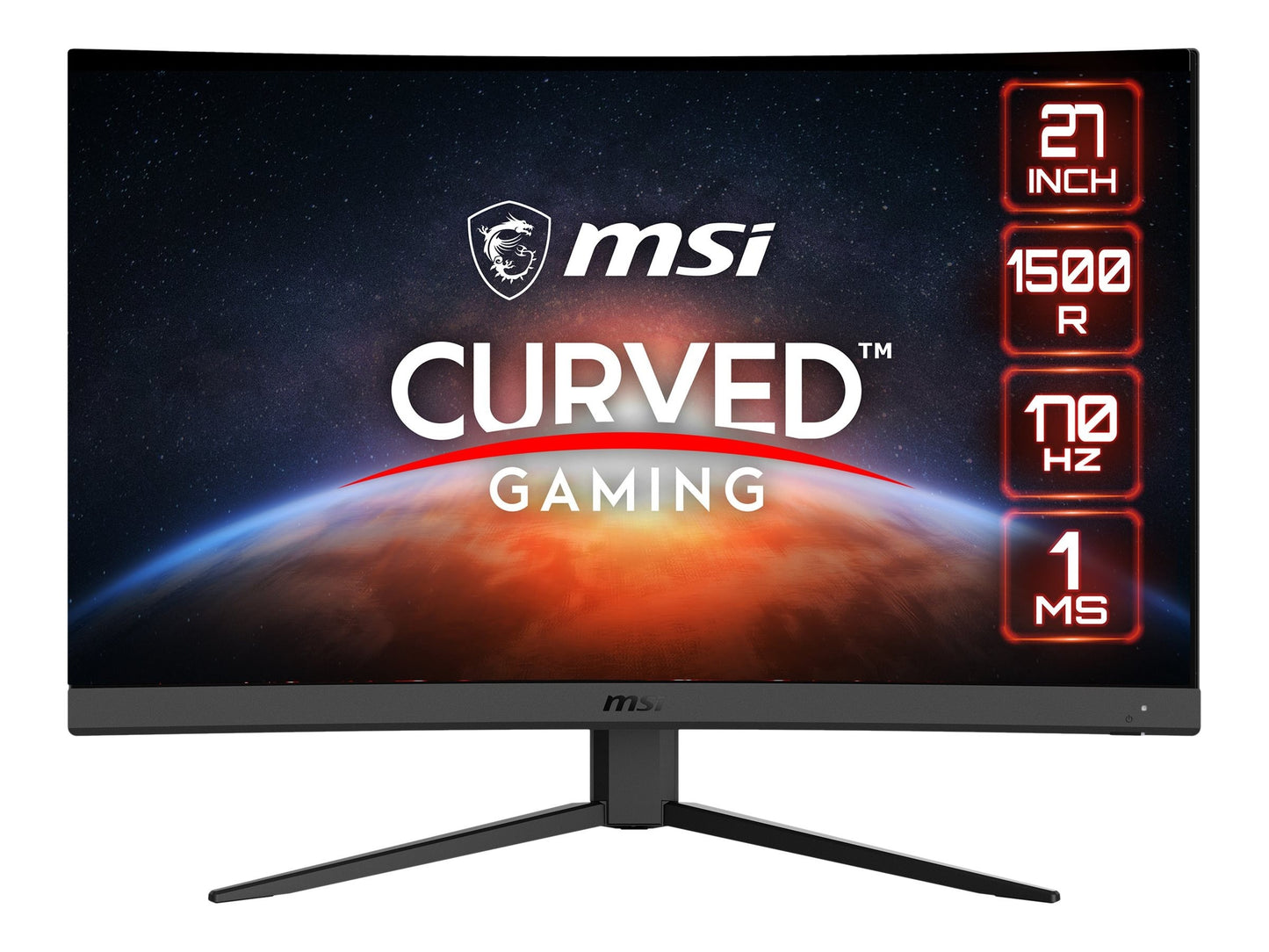 MSI Optix G27C4 E2 27" FHD-gamingskärm med 170Hz & 1 ms responstid