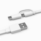Huawei Micro USB&Type-C cable White - kalender data