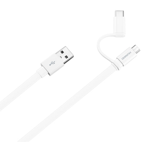 Huawei Micro USB&Type-C cable White - kalender data