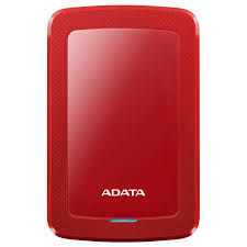 A-DATA ADATA AHV300 2TB External HDD USB3.1 Red